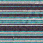 Silk douppioni: teal, black & silver stripes 