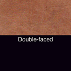 Silk charmeuse: Brown/black double-faced
