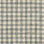 Silk Medium Weight: Cream & blue gray check