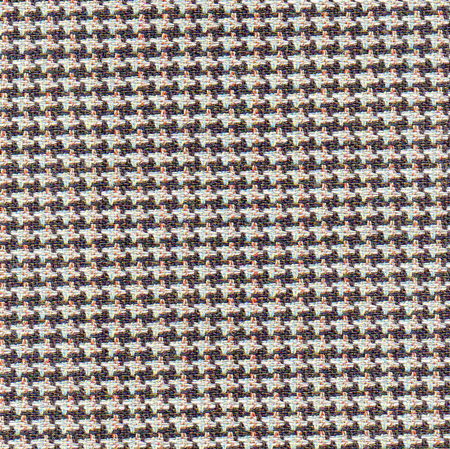 Wool, lightweight: black, blue, rust houndstooth