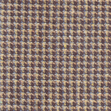 Wool, lightweight: black, blue, mustard houndstooth