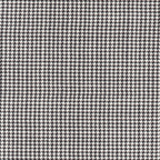Wool, lightweight: stretch black & white houndstooth