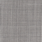 Wool, lightweight: stretch black & white houndstooth