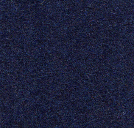 Wool coating: sapphire