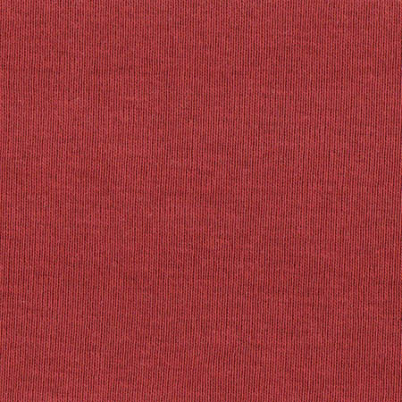 Cotton knits: red rib (tubular)