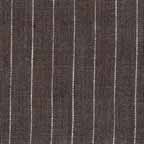 Linen: white pinstripe on brown