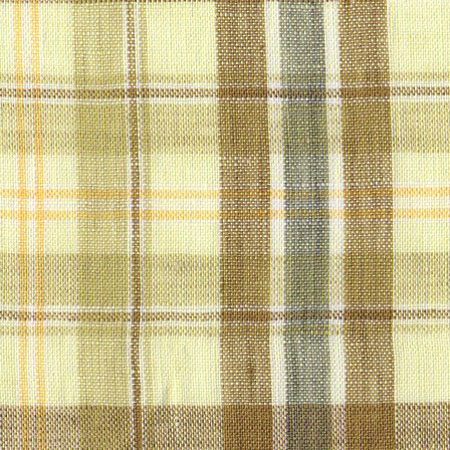 Linen: brown plaid