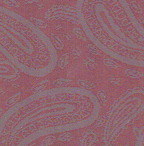 Linings: Concerto paisley in sangria
