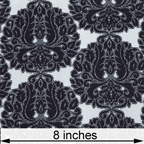 Knits, other: polyester/Lycra lace damask
